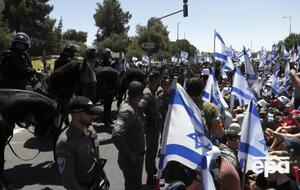 В Ізраїлі 24 липня тривають протести біля будівлі Кнесету в Єрусалимі