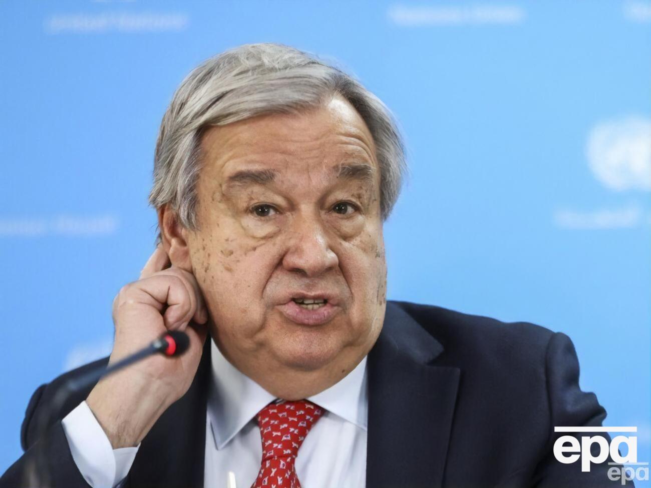 Гутерриш призвал Москву согласиться с его "последним предложением"
