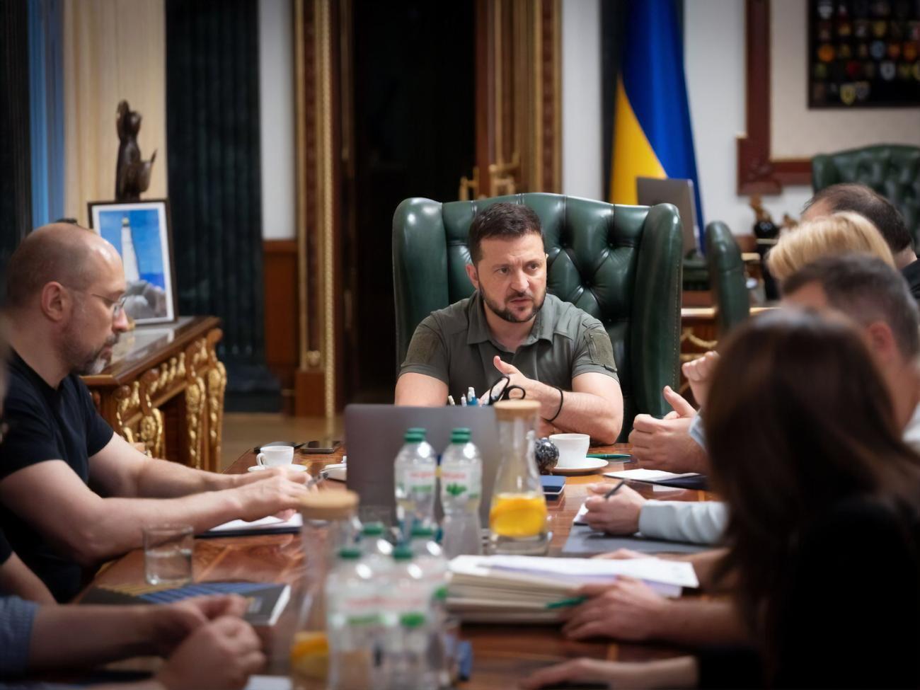Зеленський 24 липня провів нараду щодо експорту української агропродукції