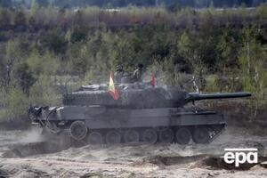 Іспанія надіслала в Україну ще чотири танки Leopard 2