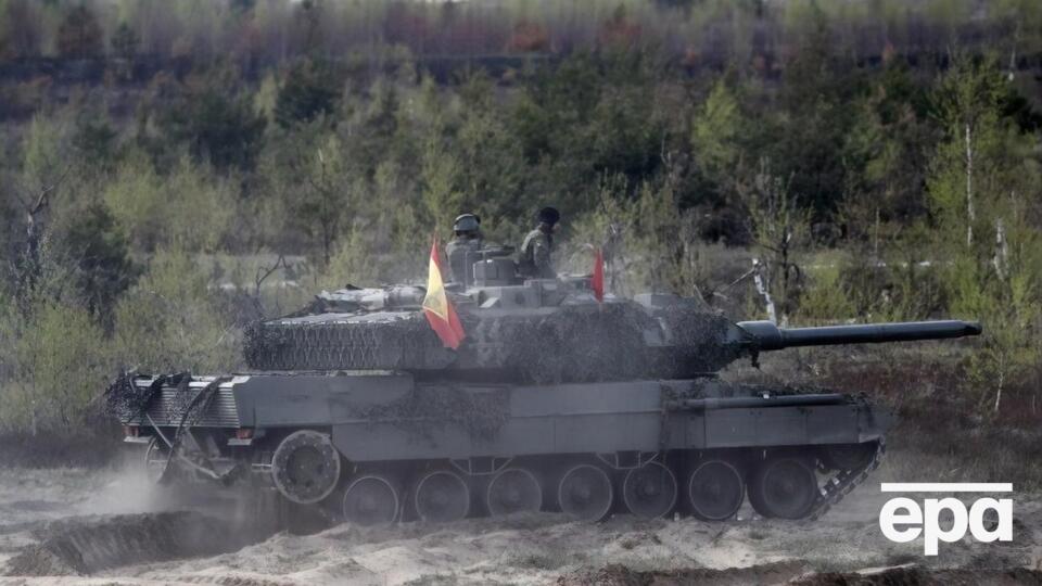 Испания направила в Украину еще четыре танка Leopard 2