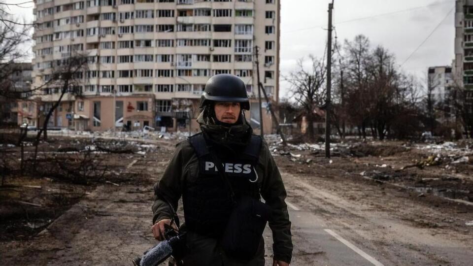 Иностранный журналист получил ранение в Украине