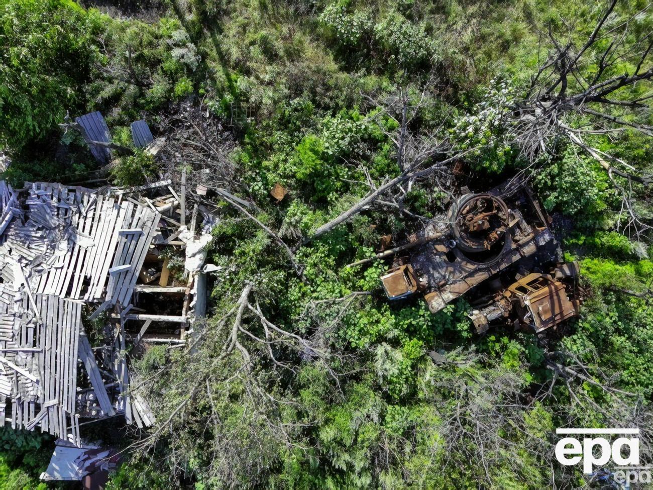 Среди уничтоженной силами обороны техники был один танк россиян