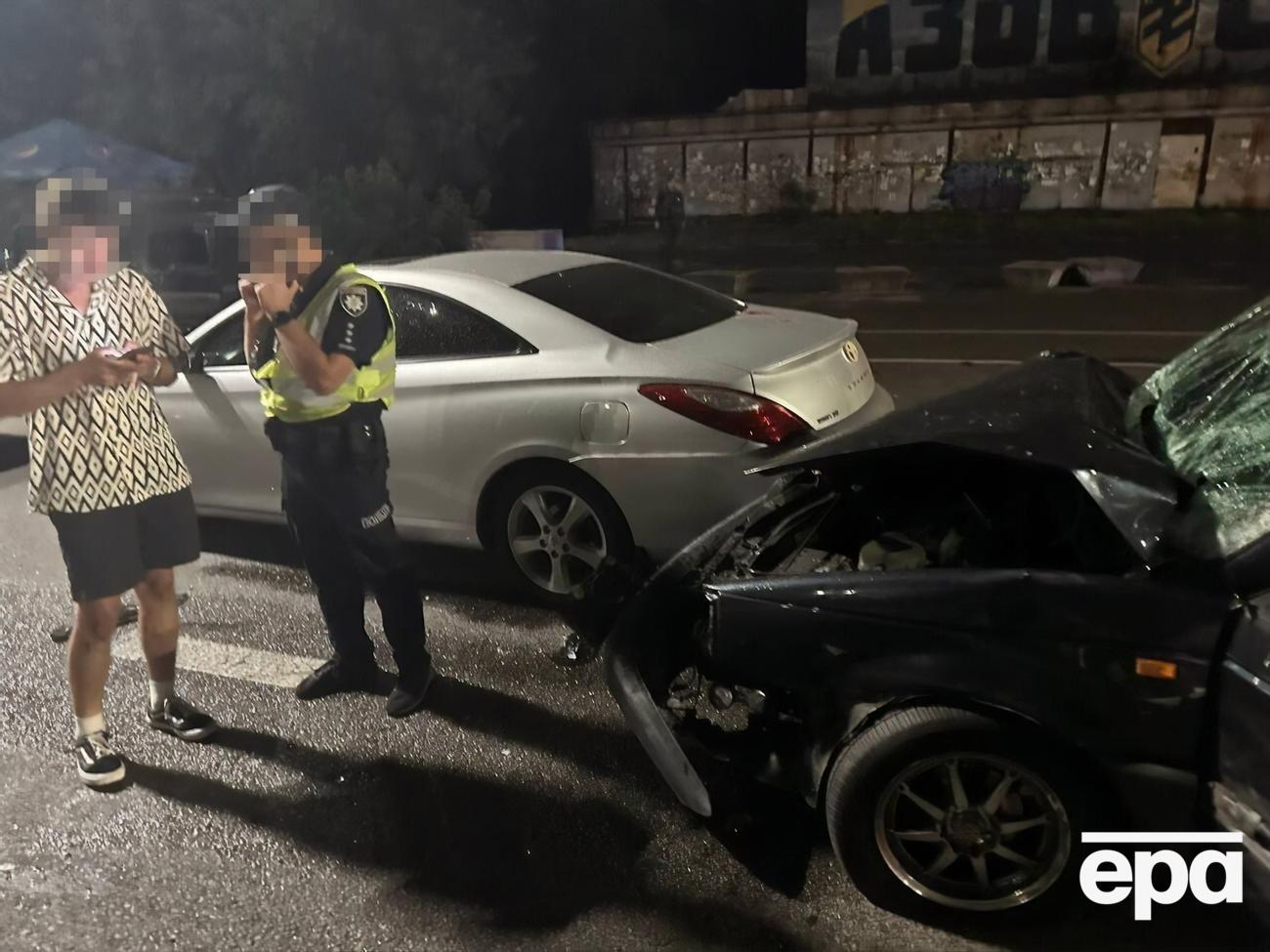 ДТП произошло в ночь на 25 июля