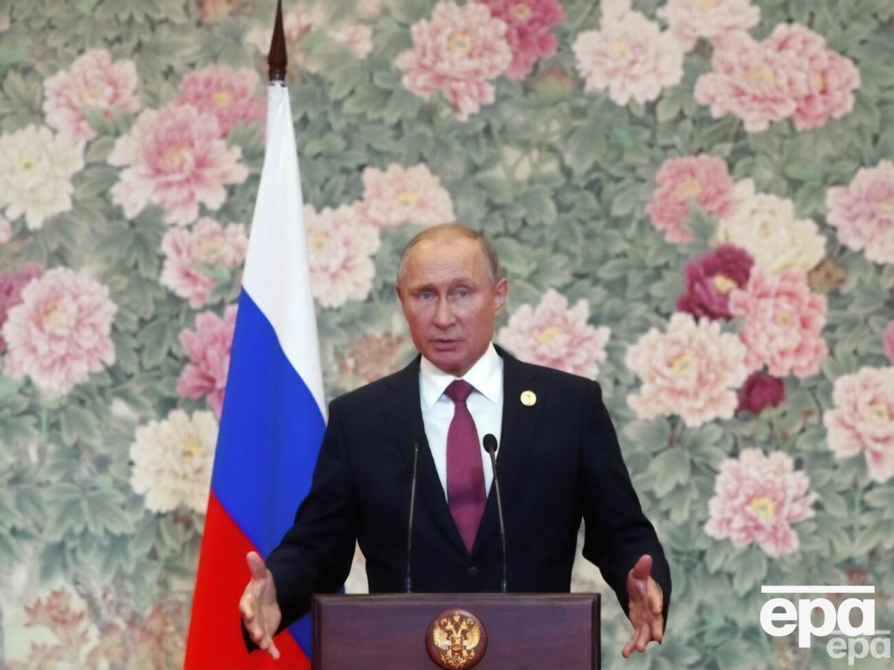 Путін (на фото) і глава КНР Сі Цзіньпін з урахуванням візитів і переговорів на полях міжнародних форумів зустрічалися щонайменше 30 разів, зазначили пропагандистські ЗМІ