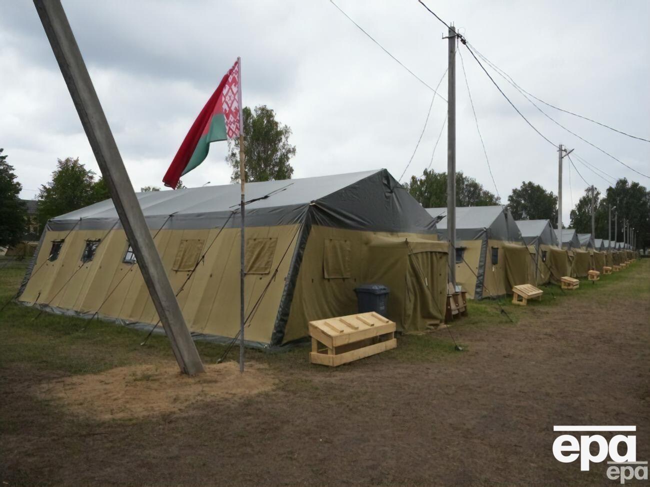 Лагерь "Вагнера" в Беларуси расположен более чем в 200 км от украинской границы