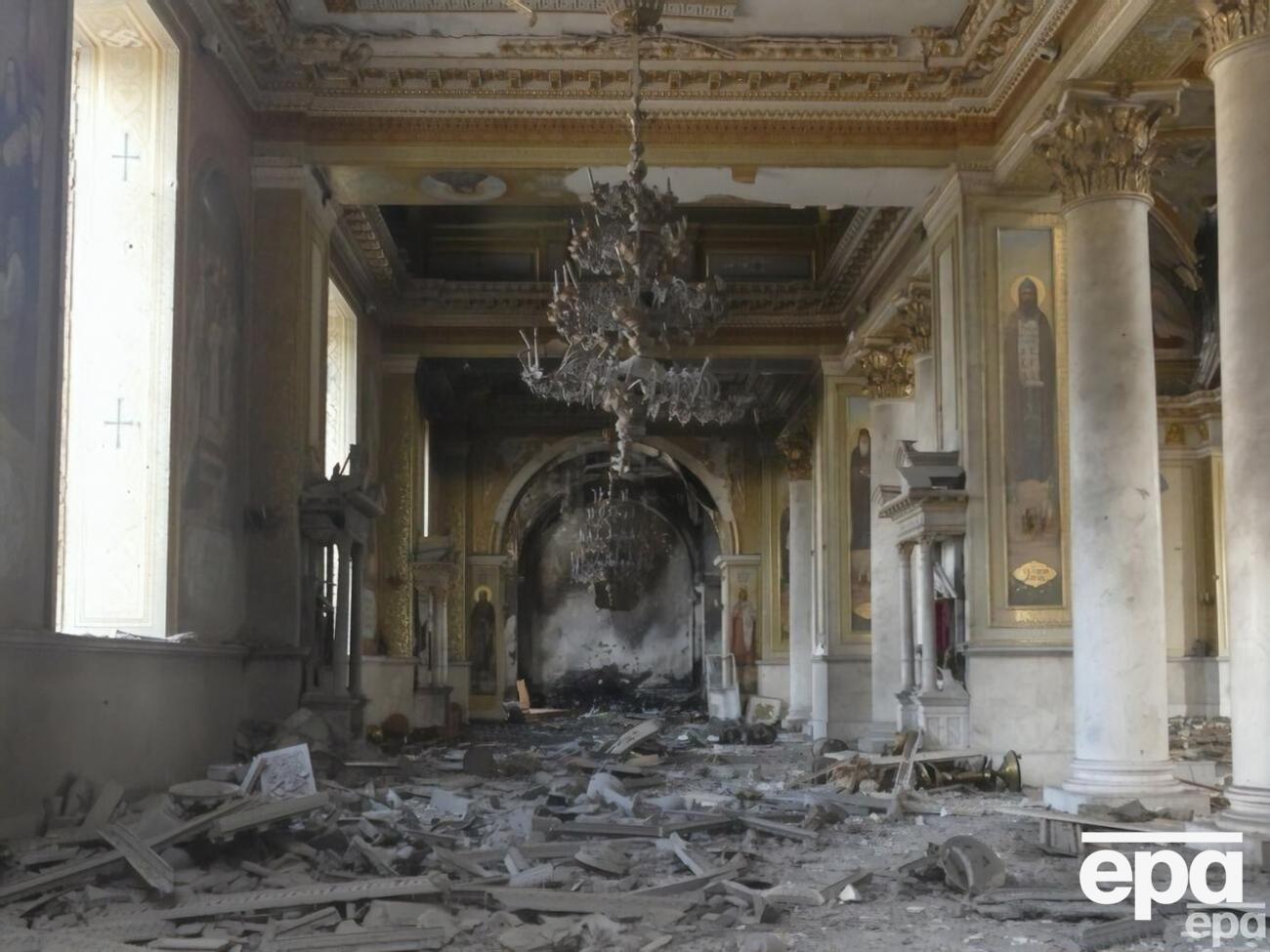 Удар РФ по собору в Одессе – это не не случайность, считают в ГУР