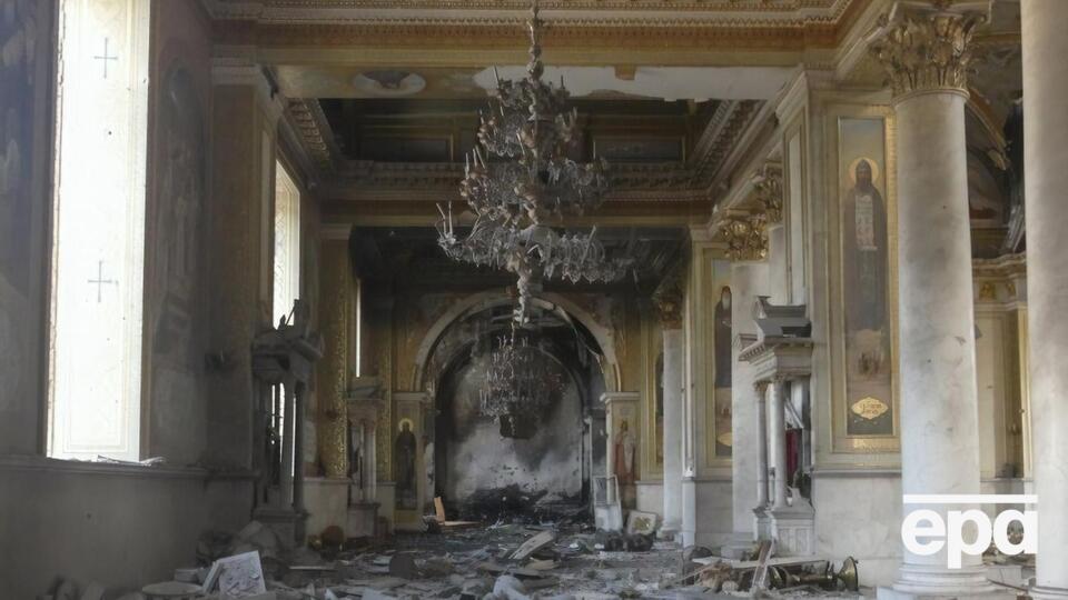 Удар РФ по собору в Одессе – это не не случайность, считают в ГУР