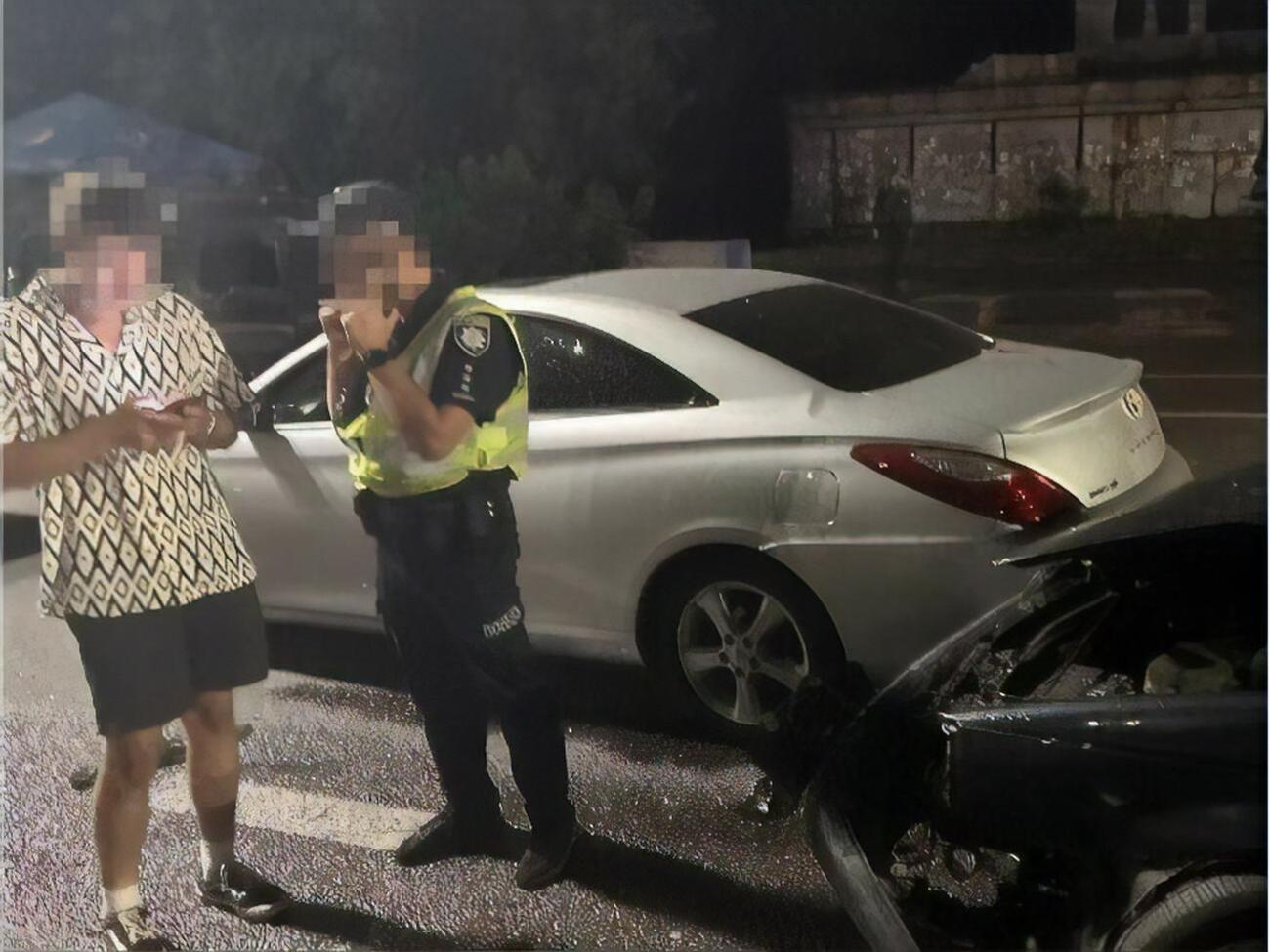 После аварии водителя задержали на месте.&nbsp;Прибор "Драгер" показал, что он был трезв