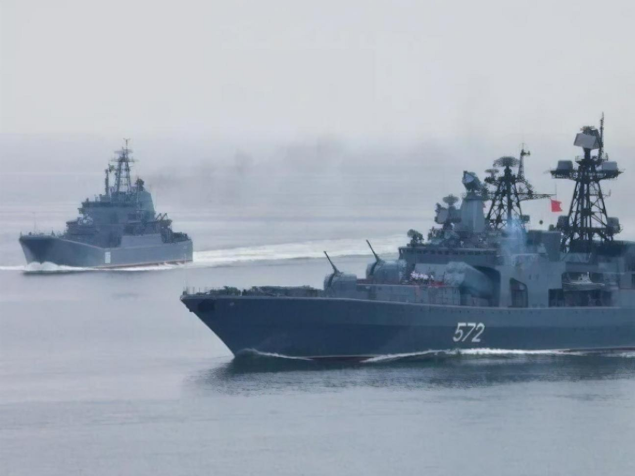Російські кораблі, за даними Міноборони України, тренуються знищувати судна в акваторії Чорного моря