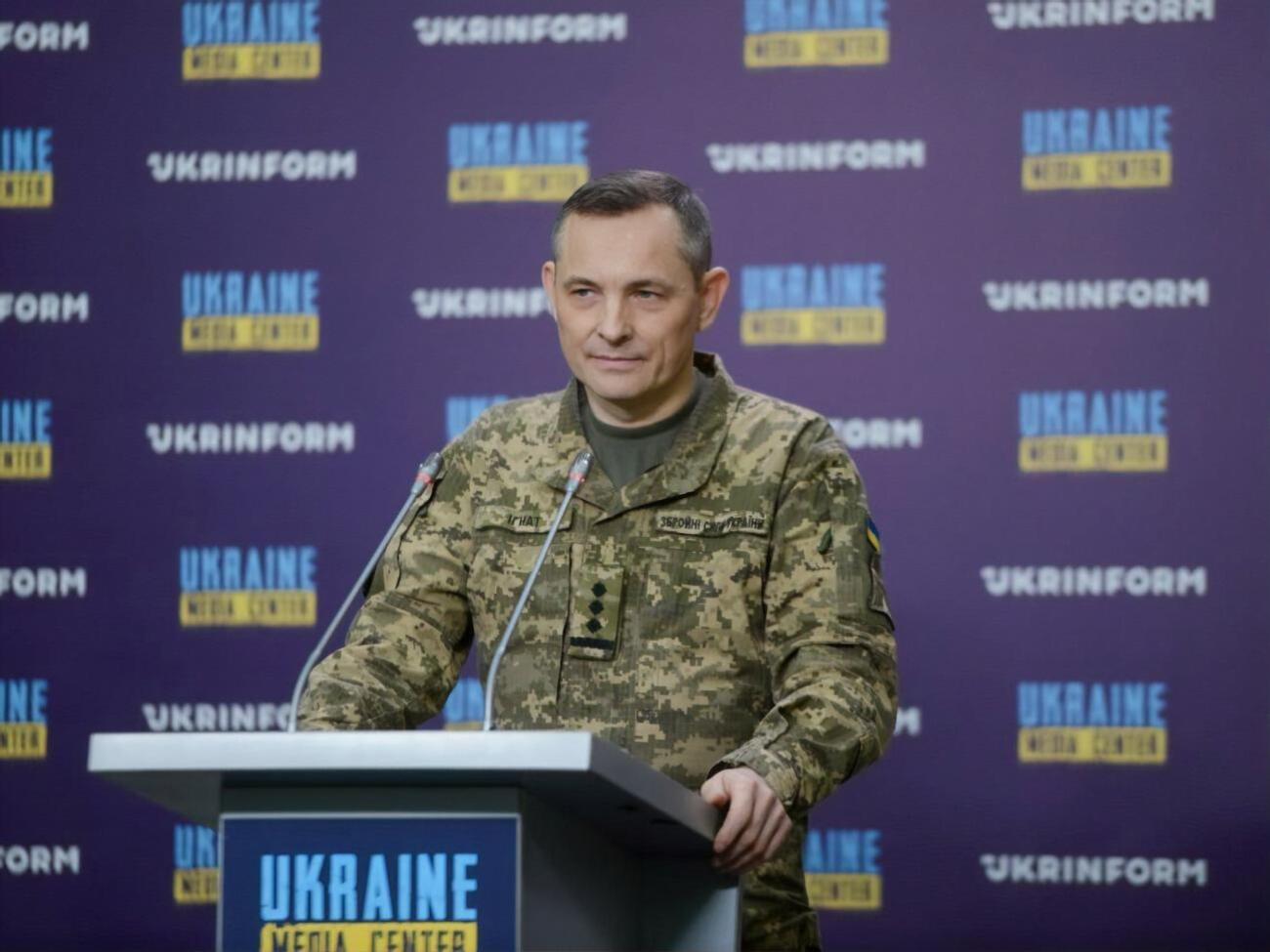 Игнат сказал, что в результате применения оккупантами "Кинжалов" есть повреждения, о которых сообщать не будут