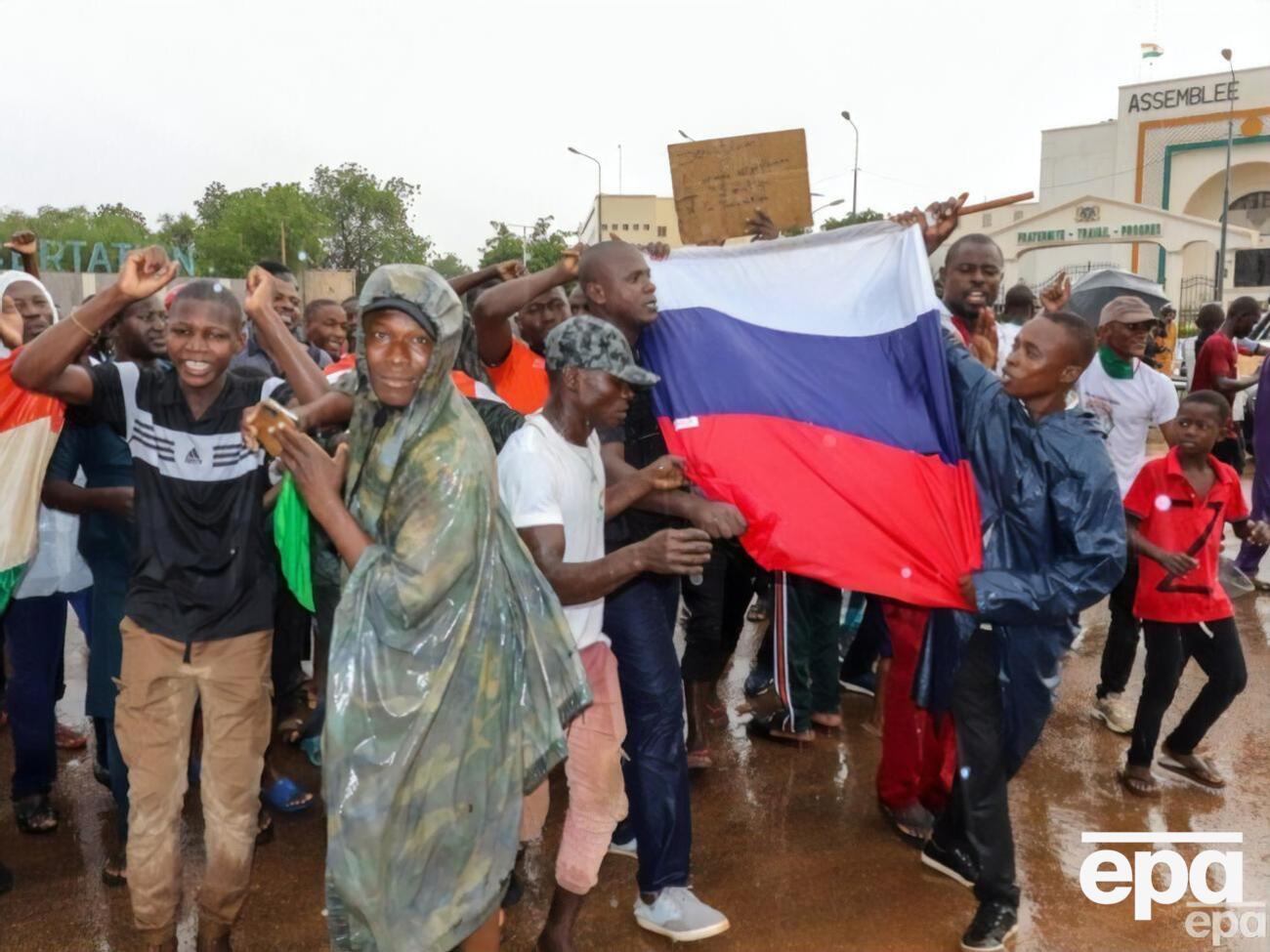 Біля парламенту Нігеру відбулася акція на підтримку хунти