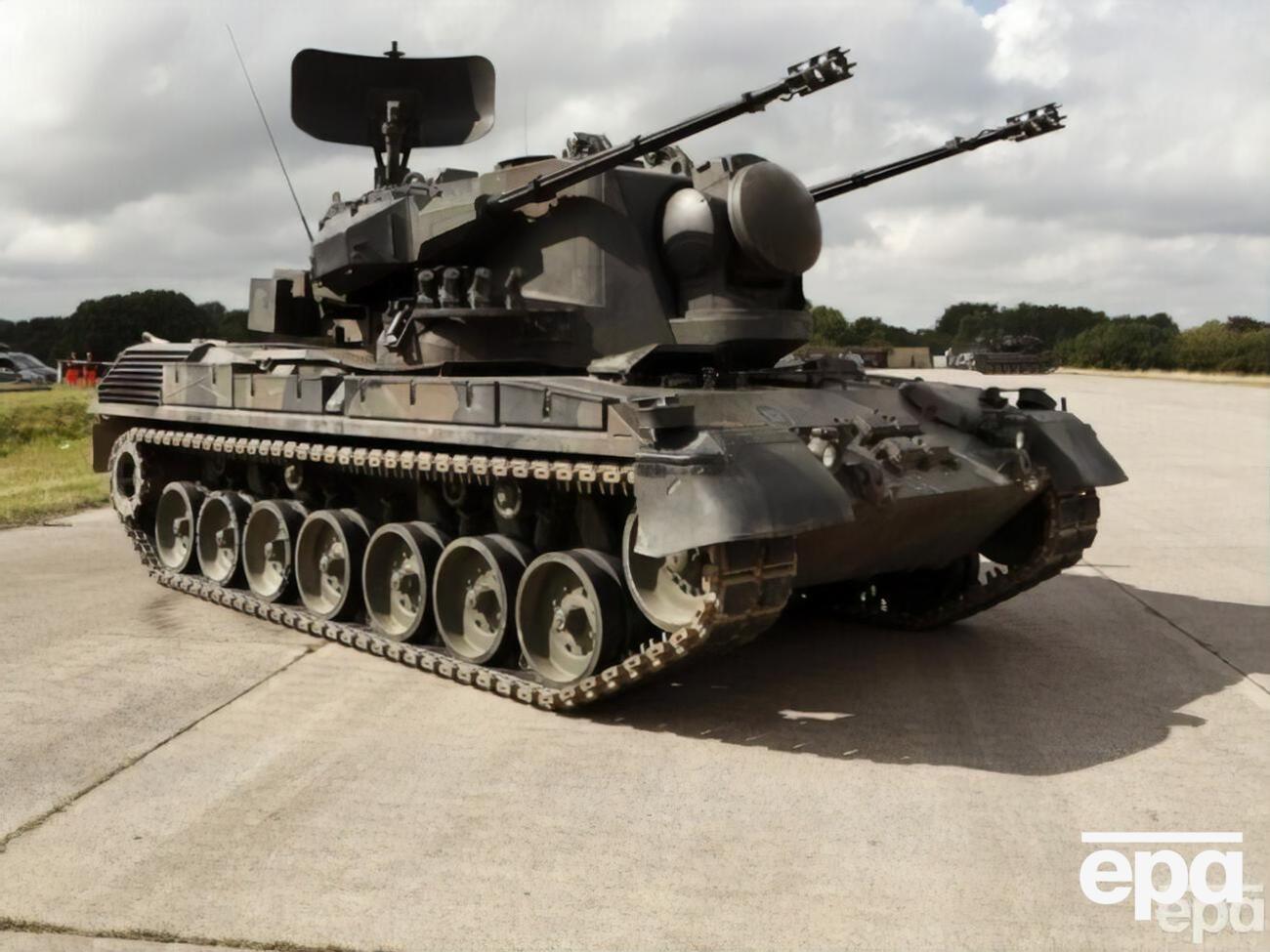 Всего Украина получила уже 46 зенитных установок Gepard