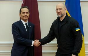 Шмыгаль и шейх аль-Тани обсудили формулу мира Зеленского