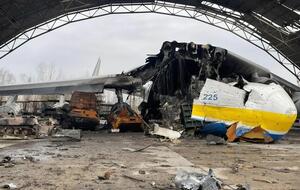 "Мрія" была уничтожена оккупантами сразу после начала вторжения