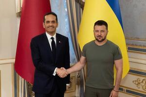 Шейх Мухаммад бін Абдулрахман аль-Тані першим із високопосадовців Катару відвідав Україну, зазначив Зеленський