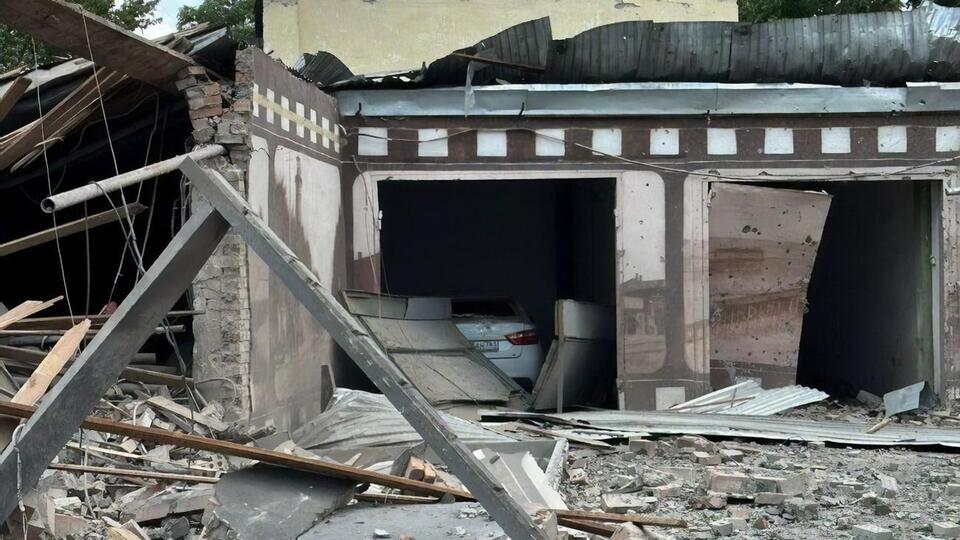 Разрушения в Таганроге, по версии российской стороны, вызваны падением зенитной ракеты С-200