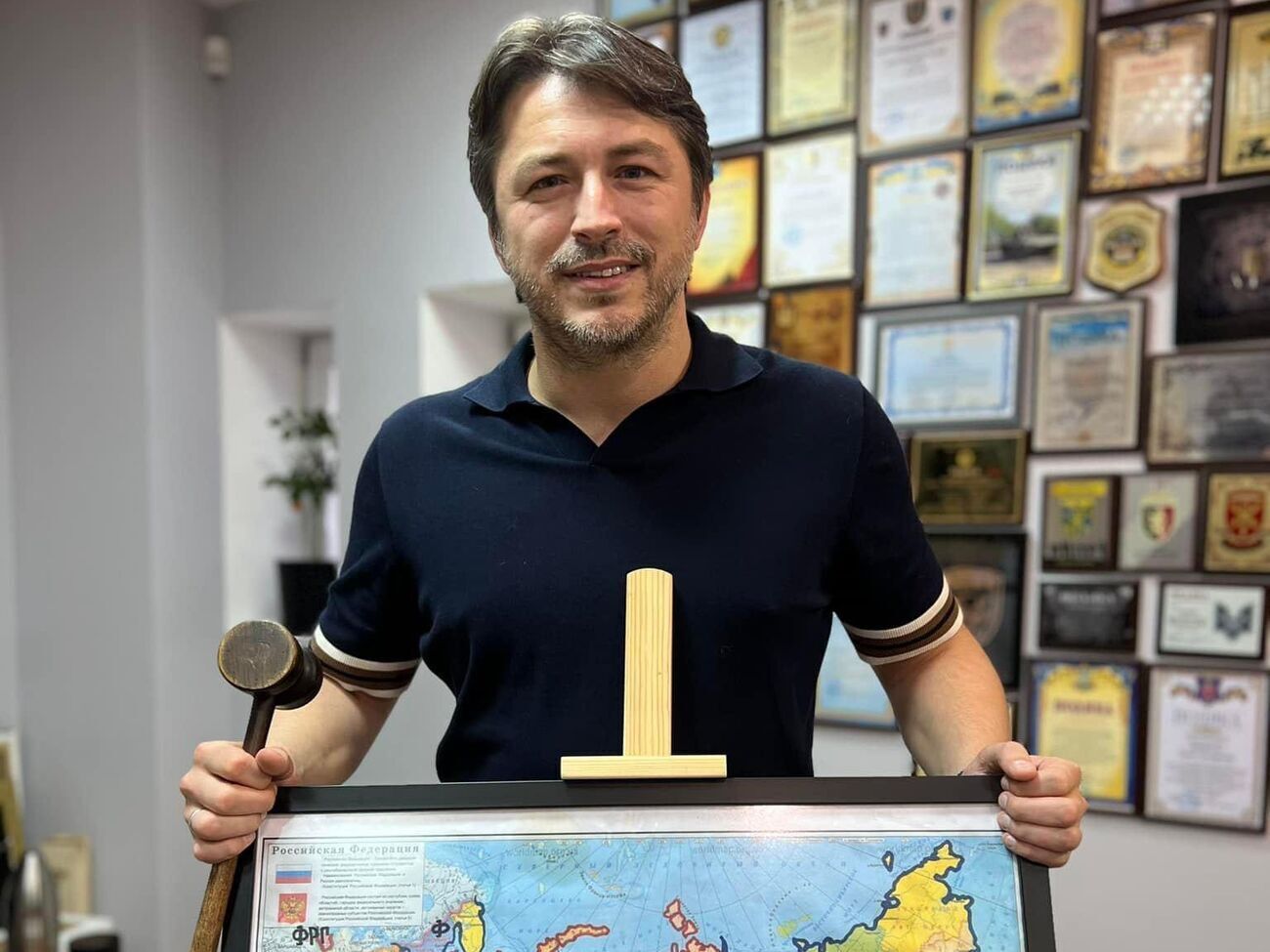 Притула про карту: Я вже чекав, коли вона отримає офіцерське звання в Головному управлінні розвідки &ndash; настільки вона виросла іміджево