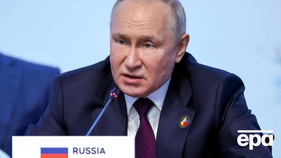 За словами Путіна, на момент, коли росіян вигнали з-під Києва, нібито було погоджено проєкт мирного договору