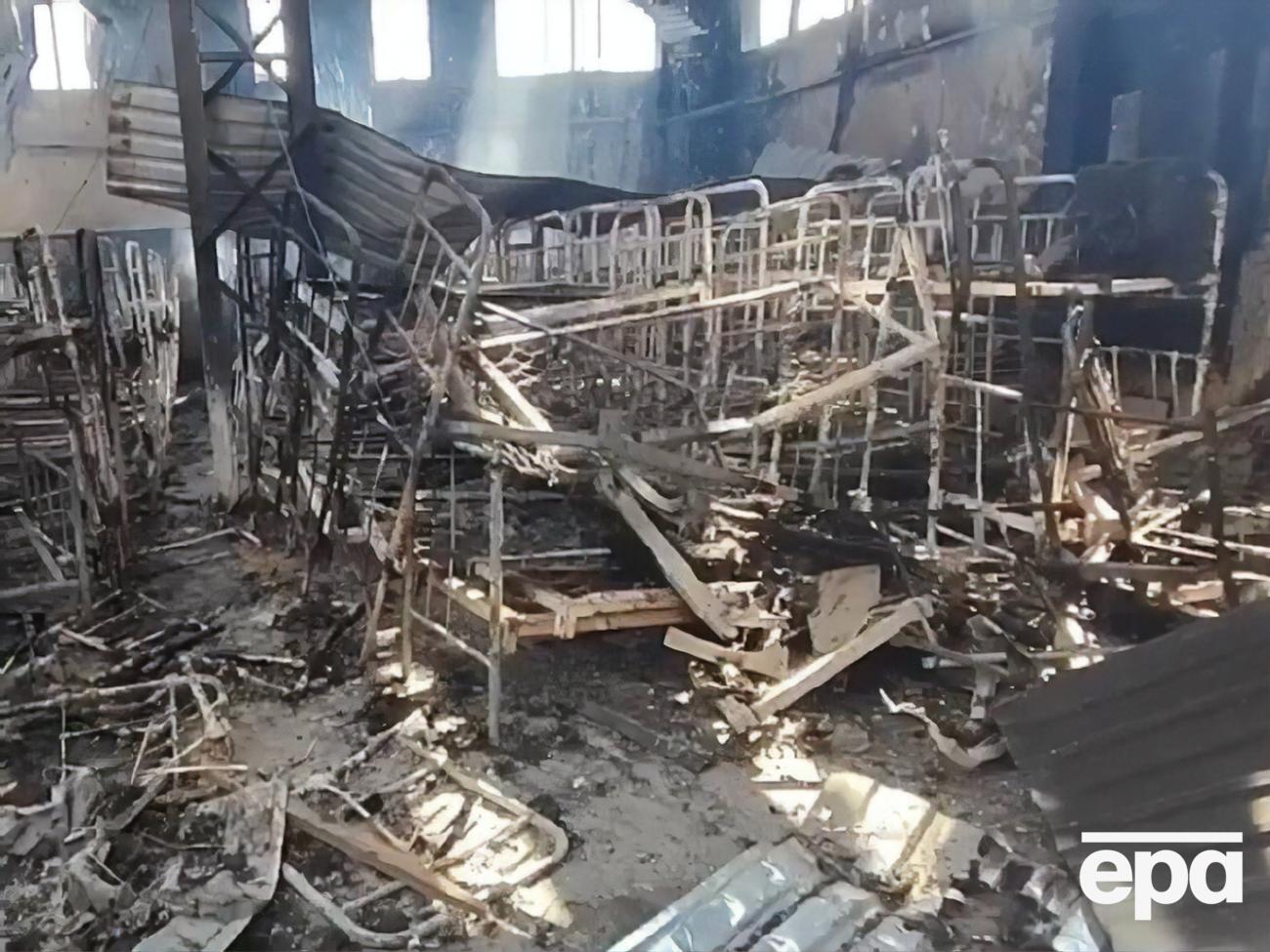 В результате теракта в Оленовке подтверждена смерть 57 украинских военных