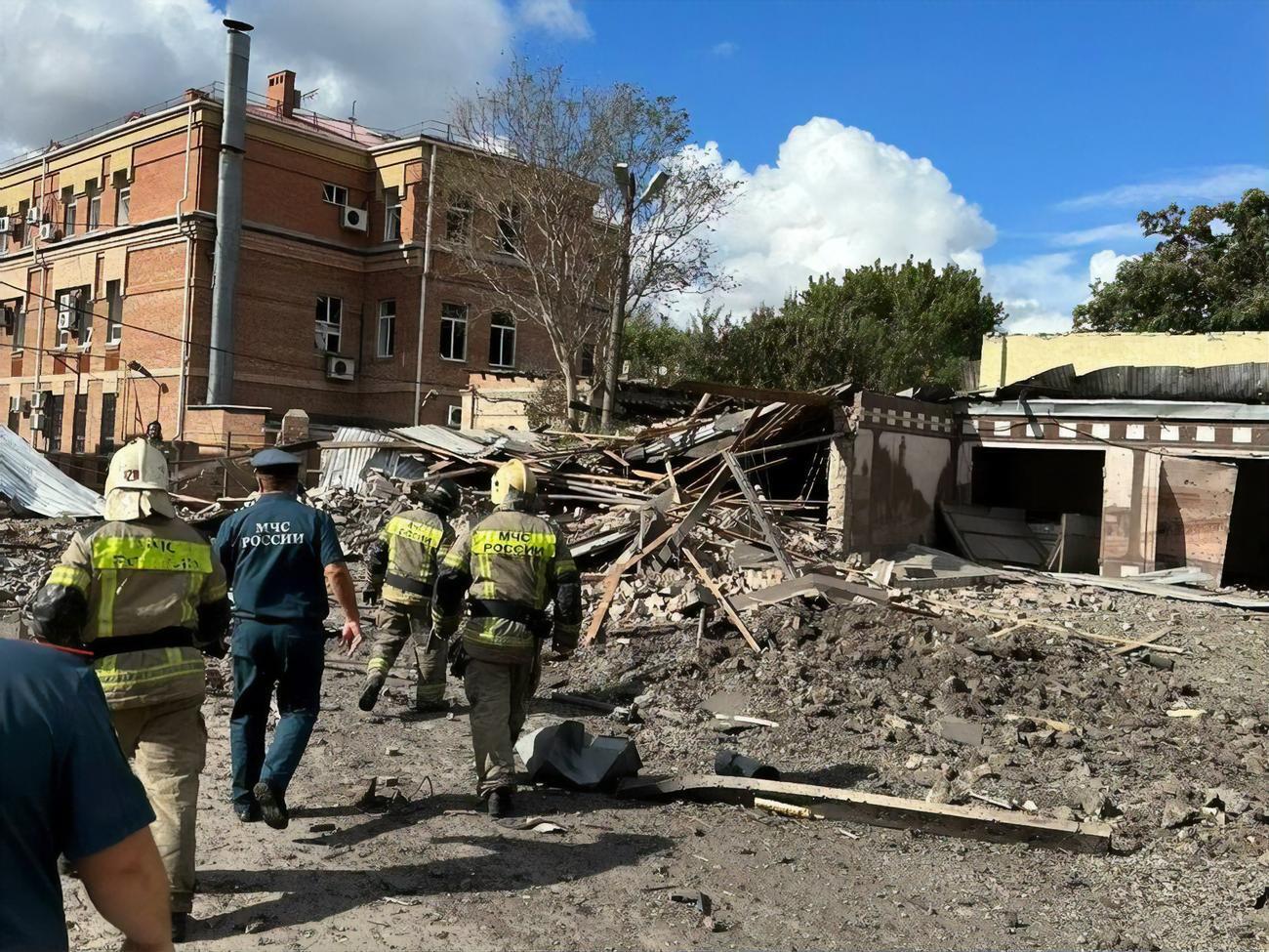 У РФ заявили, що в Таганрог нібито прилетіла українська ракета