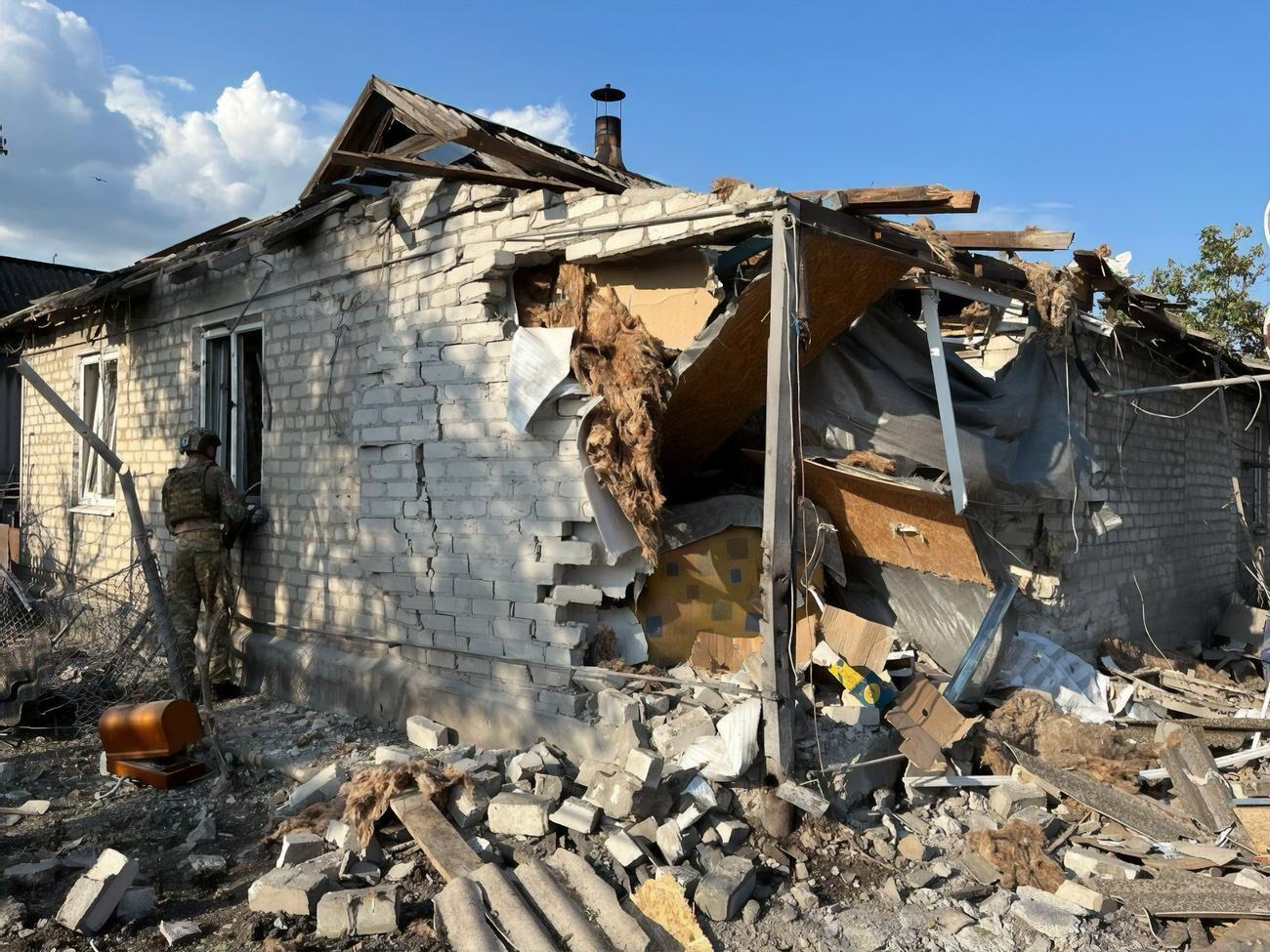 Накануне вечером россияне нанесли ракетный удар по Покровску