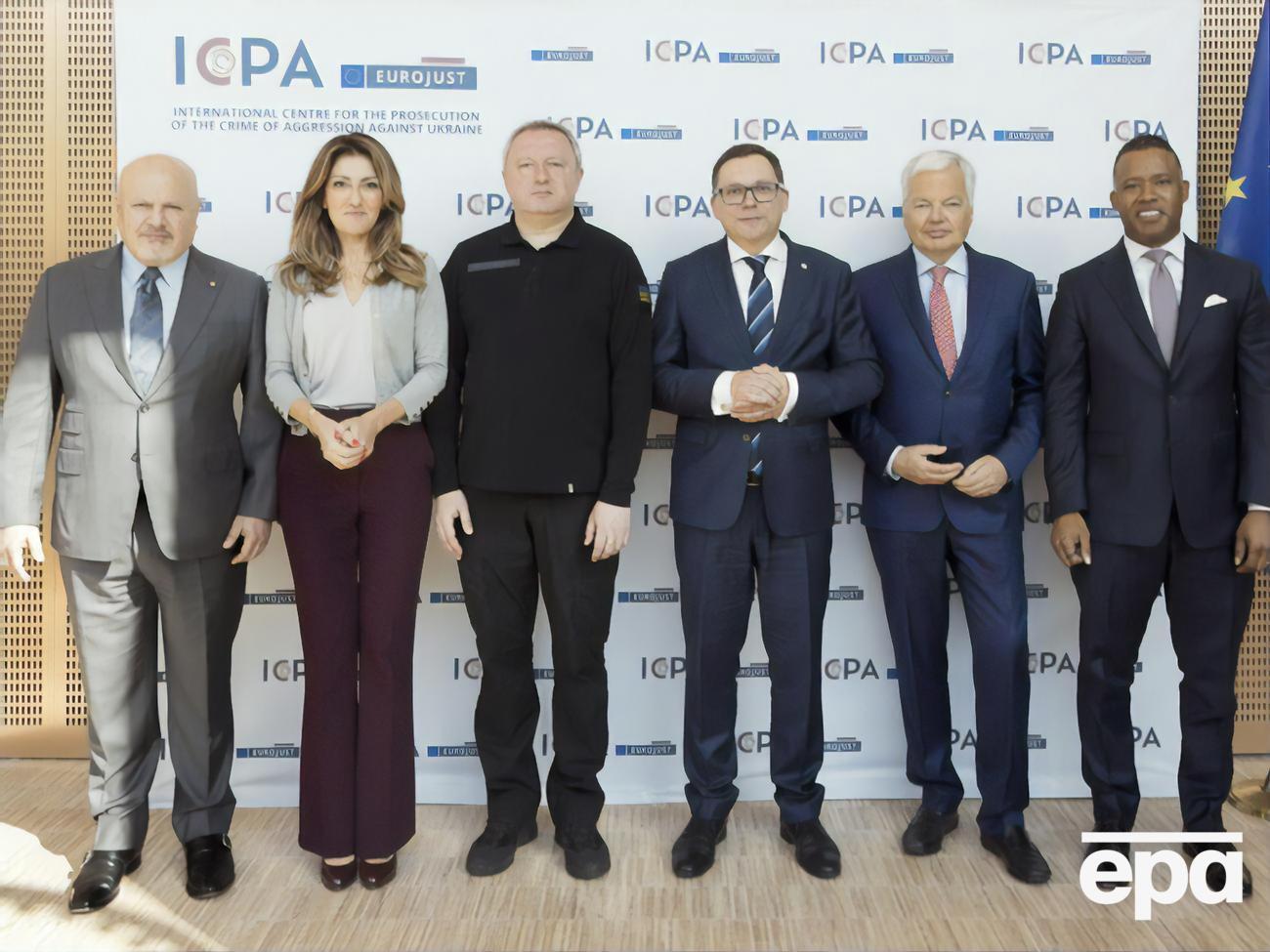 У відкритті центру взяли участь правоохоронці й дипломати з ЄС, США та України