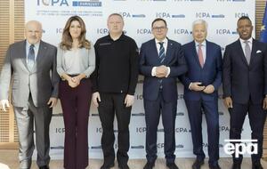 В открытии Центра приняли участие правоохранители и дипломаты из ЕС, США и Украины