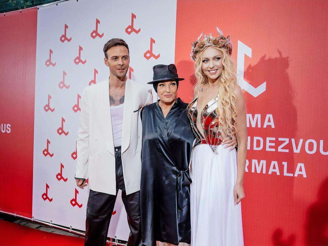 Полякова и Макс Барских выступили на фестивале Вайкуле в Юрмале