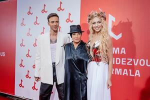 Полякова и Макс Барских выступили на фестивале Вайкуле в Юрмале