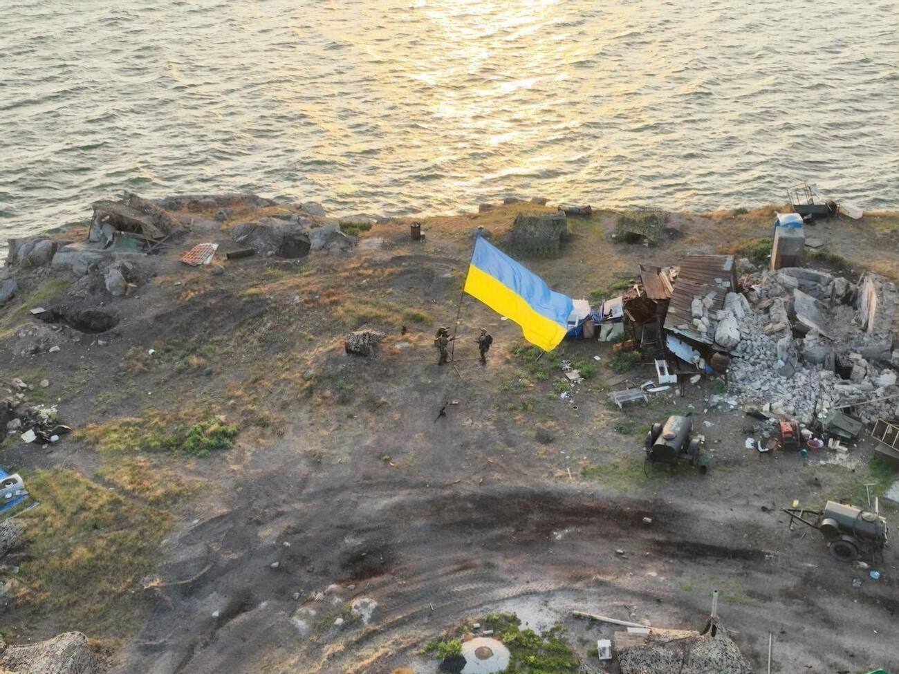 Зміїний звільнили від окупантів минулого літа