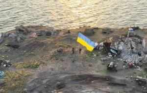 Змеиный был освобожден от оккупантов прошлым летом