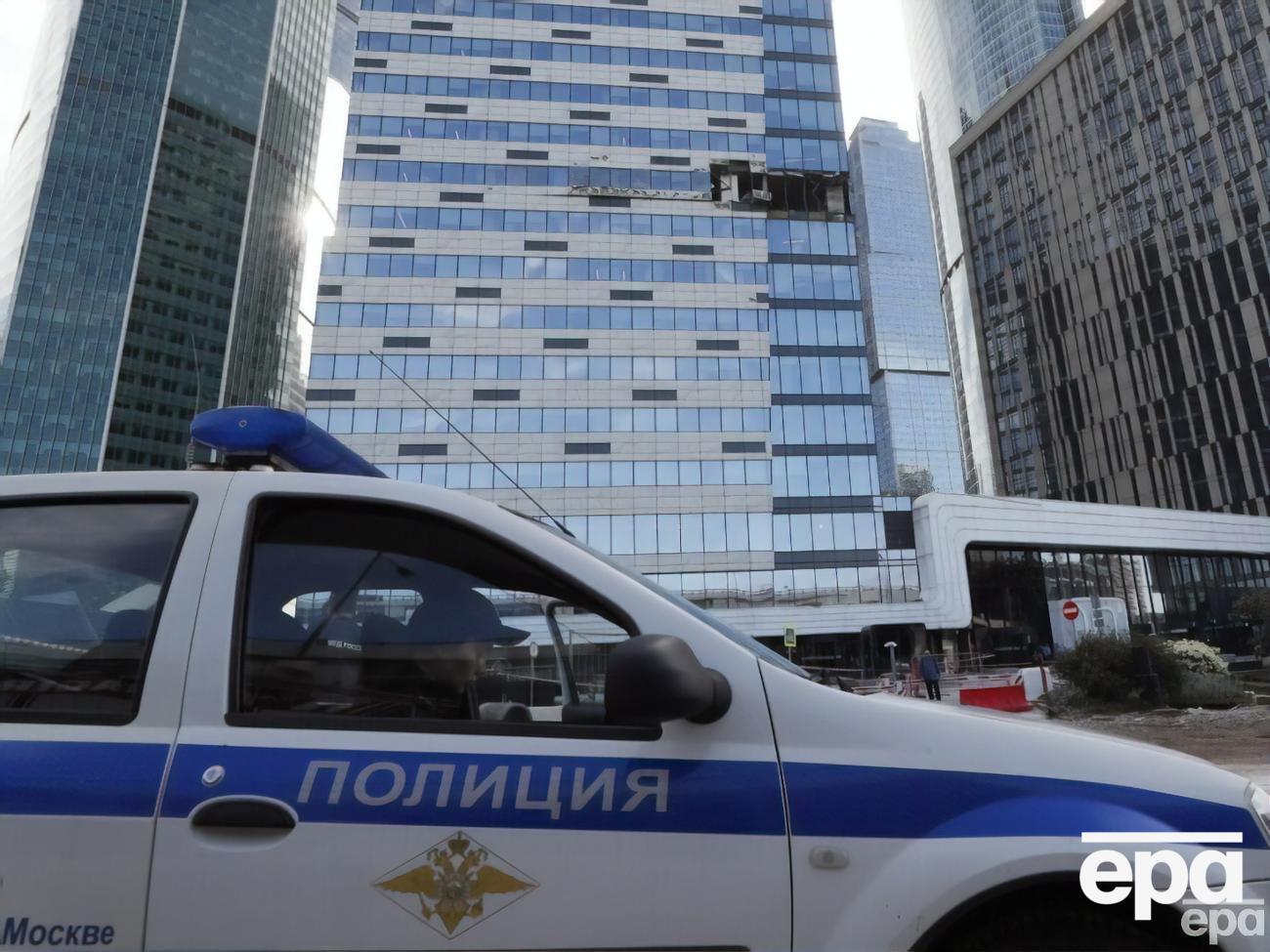 Во время атаки беспилотников было повреждено здание "IQ-квартал"