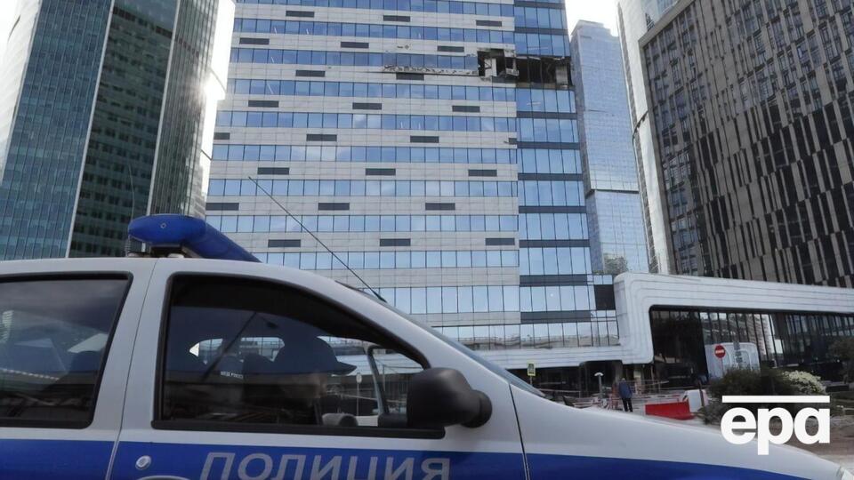 Во время атаки беспилотников было повреждено здание "IQ-квартал"