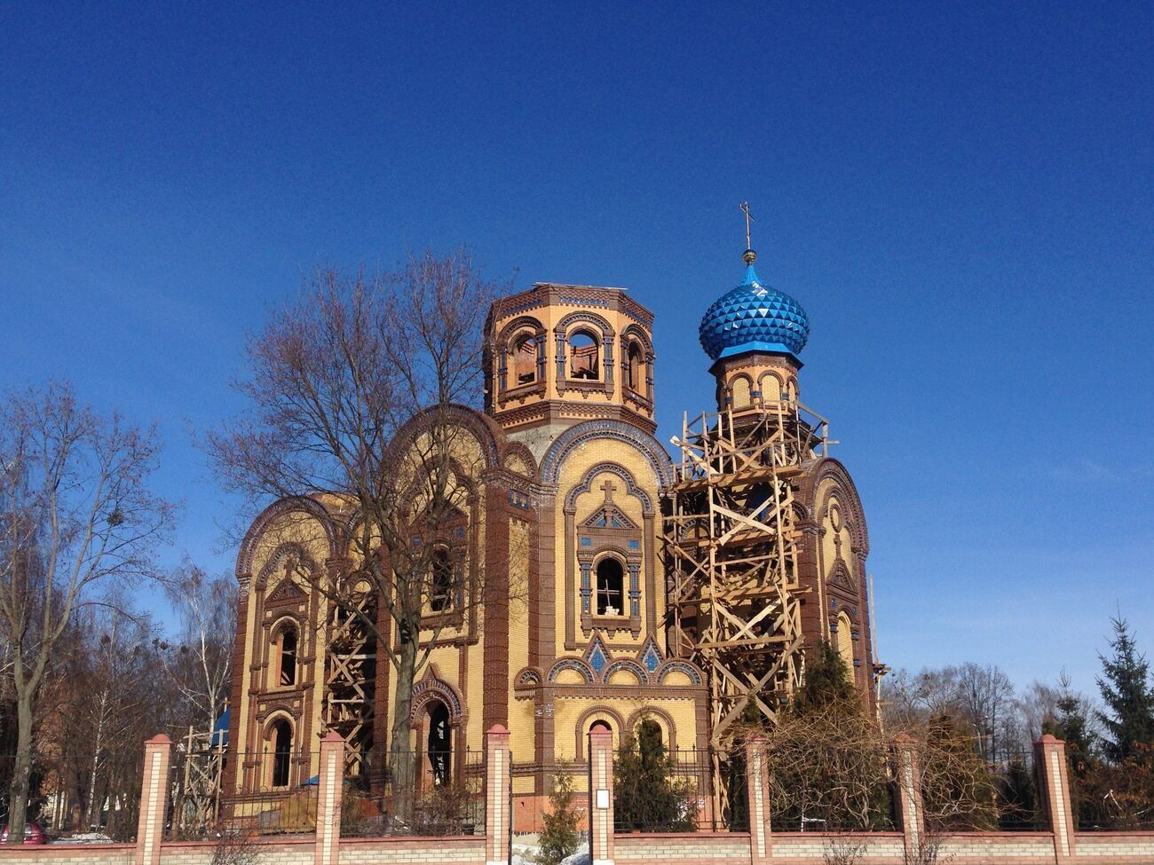 Сретенский храм в Сумах только строится, отметили в областной епархии