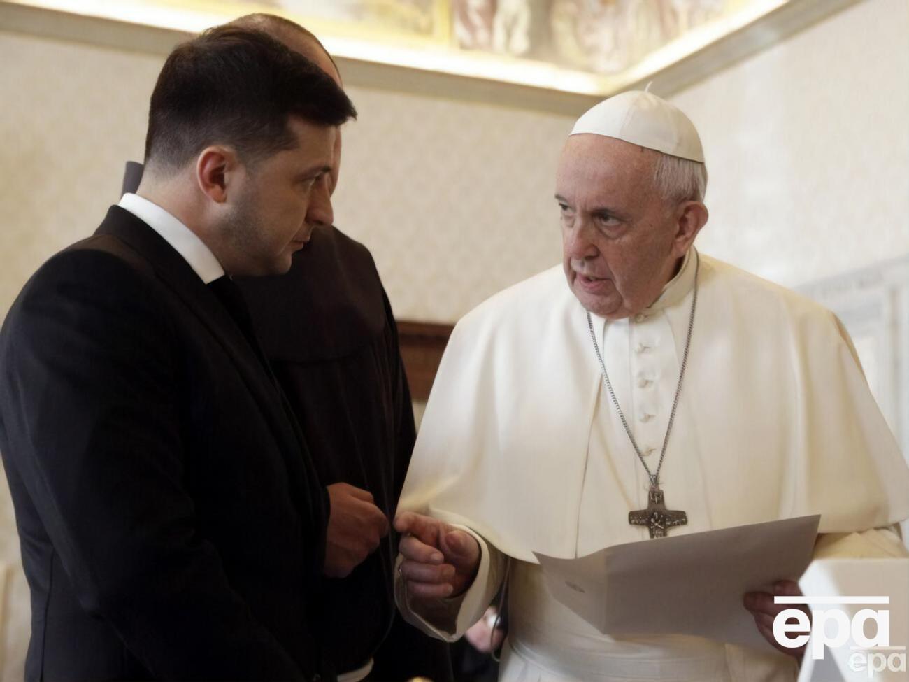 Зеленский считает важной реакцию религиозных лидеров на прекращение зерновой инициативы