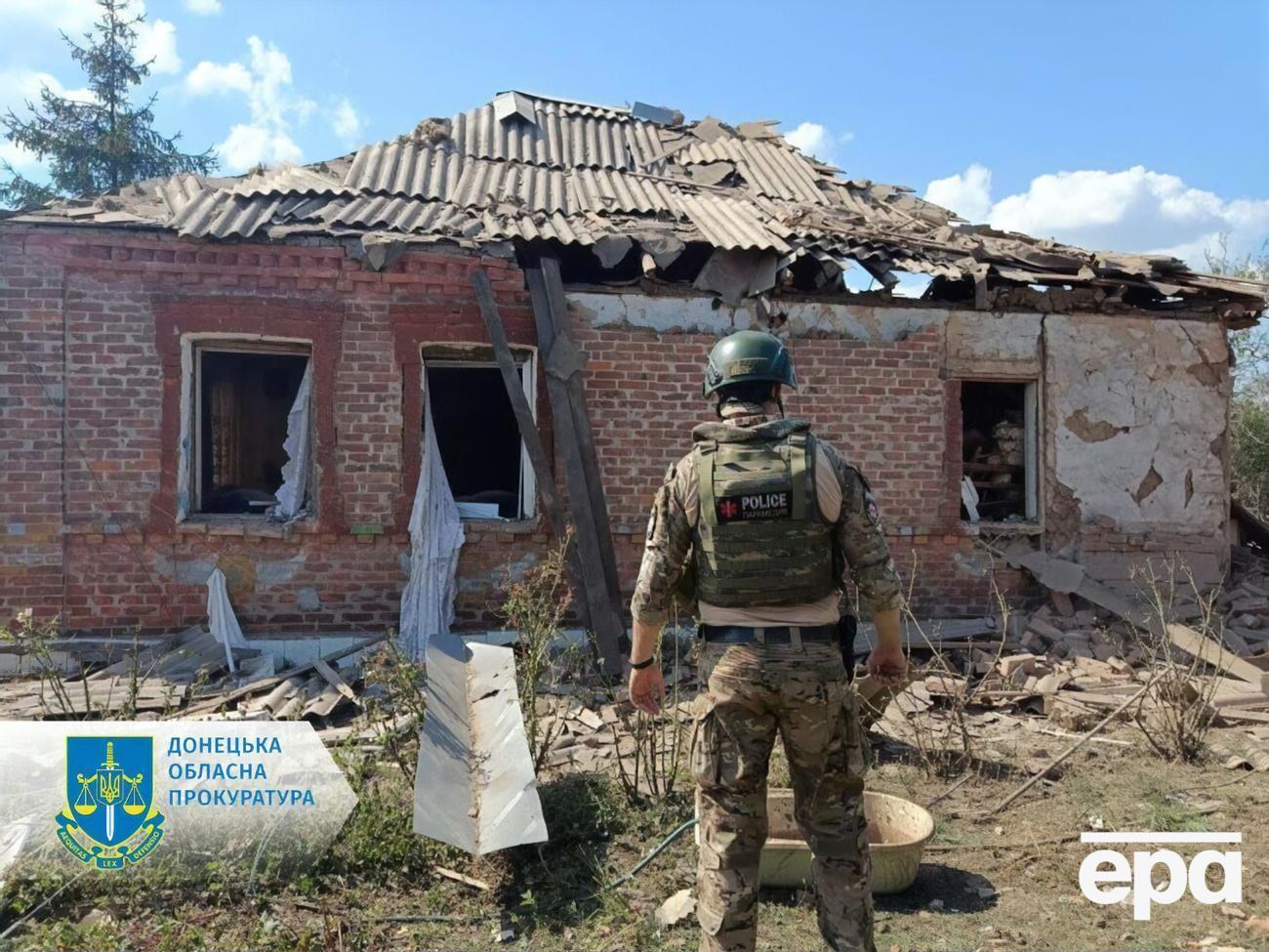 В результате обстрелов повреждены более десятка жилых домов, отметили в ОГПУ