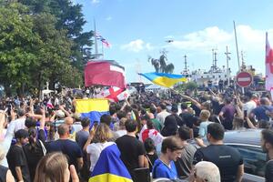 Акція протесту в Батумській гавані розпочалася приблизно опівночі за місцевим часом і триває досі