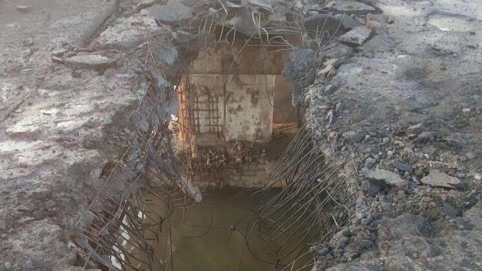Наслідки ударів по мостах через Чонгар видно з космосу