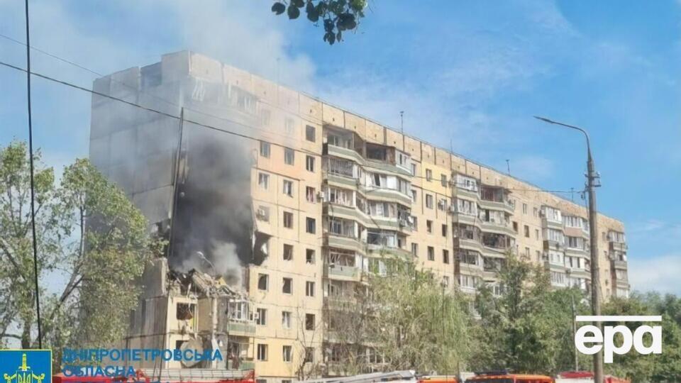 Частину постраждалих унаслідок удару по дев'ятиповерхівці у Кривому Розі госпіталізували, частину лікуватимуть амбулаторно
