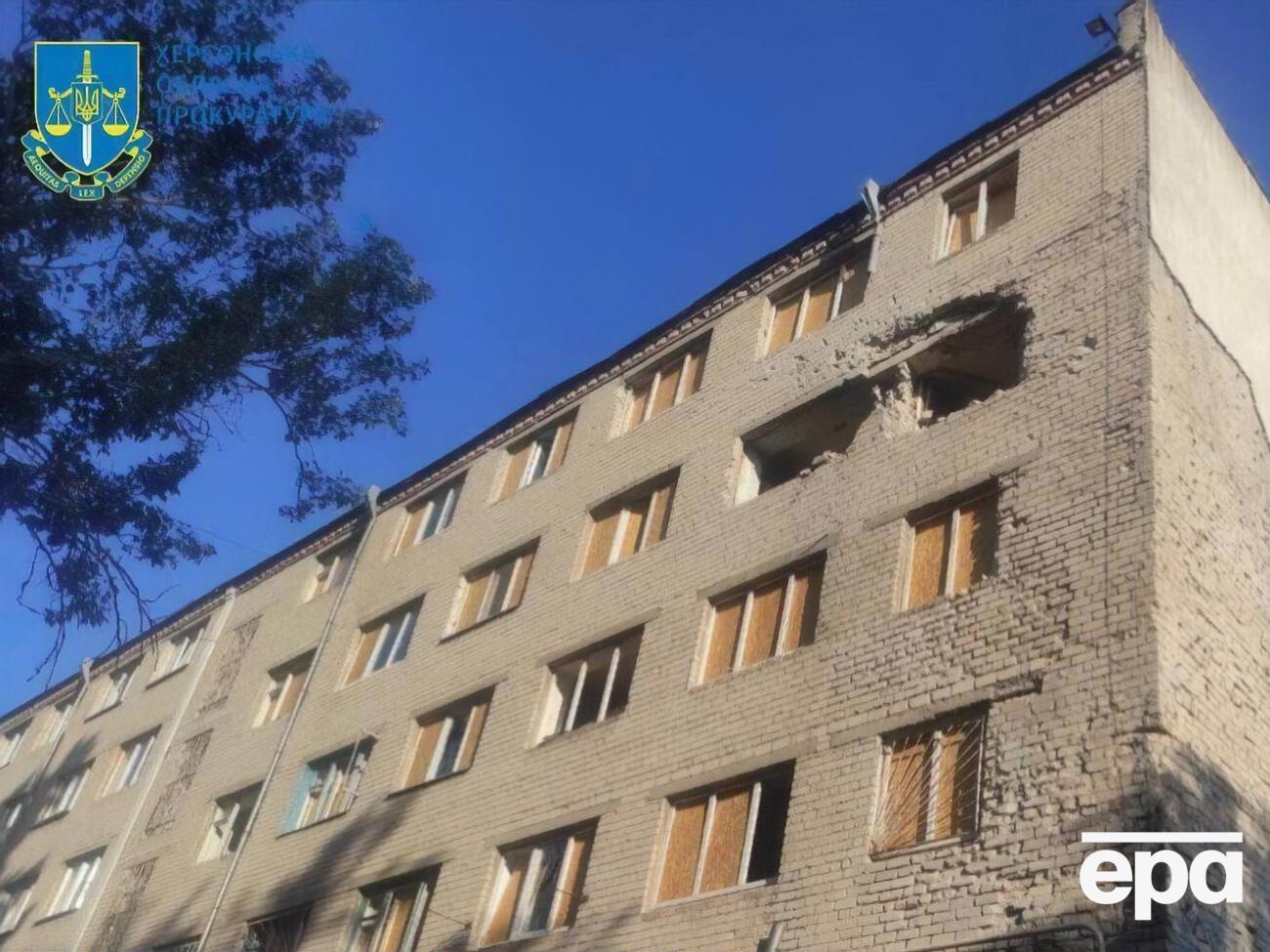 В результате обстрела повреждены жилые дома