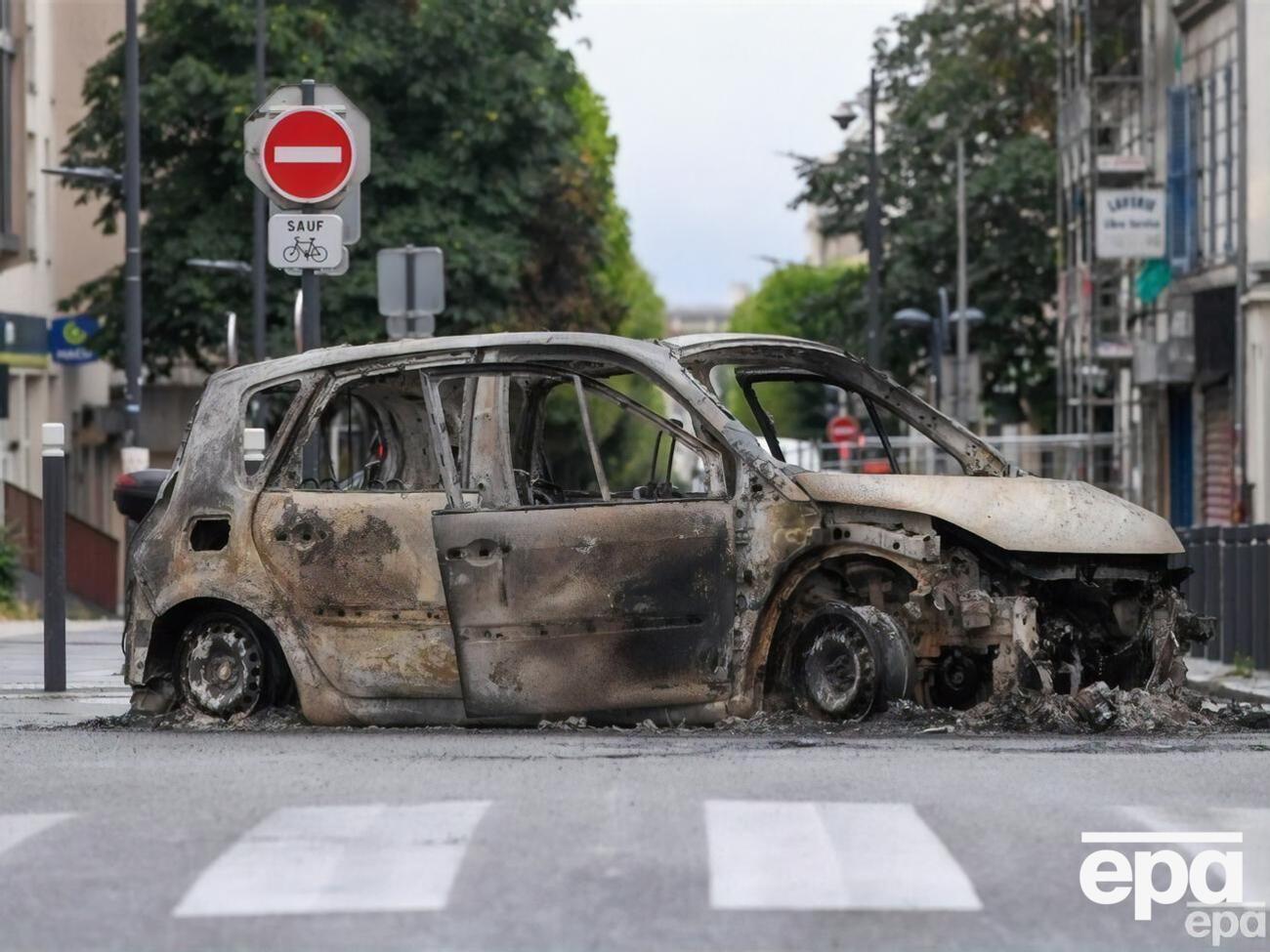 По данным МВД Франции, беспорядки в стране идут на спад