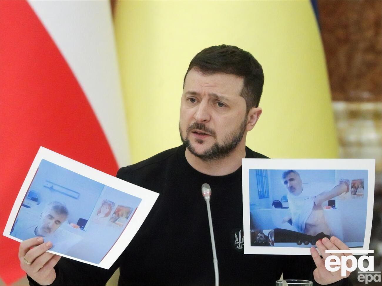 Зеленский призвал грузинские власти передать Украине гражданина страны Саакашвили для необходимого лечения и ухода