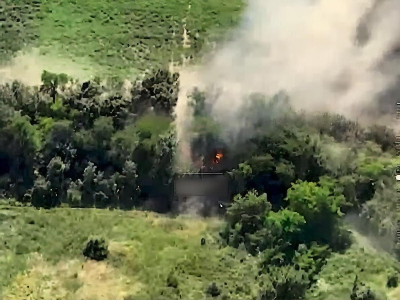 Тарнавський показав знищення російських цілей