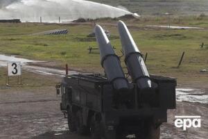 За місяць російський ВПК здатен виробляти понад 10 ракет для "Іскандерів"