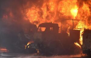 У Макіївці вибухи та пожежі другий вечір поспіль