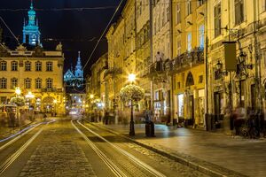 Во Львове во время воздушной тревоги прогремела серия взрывов