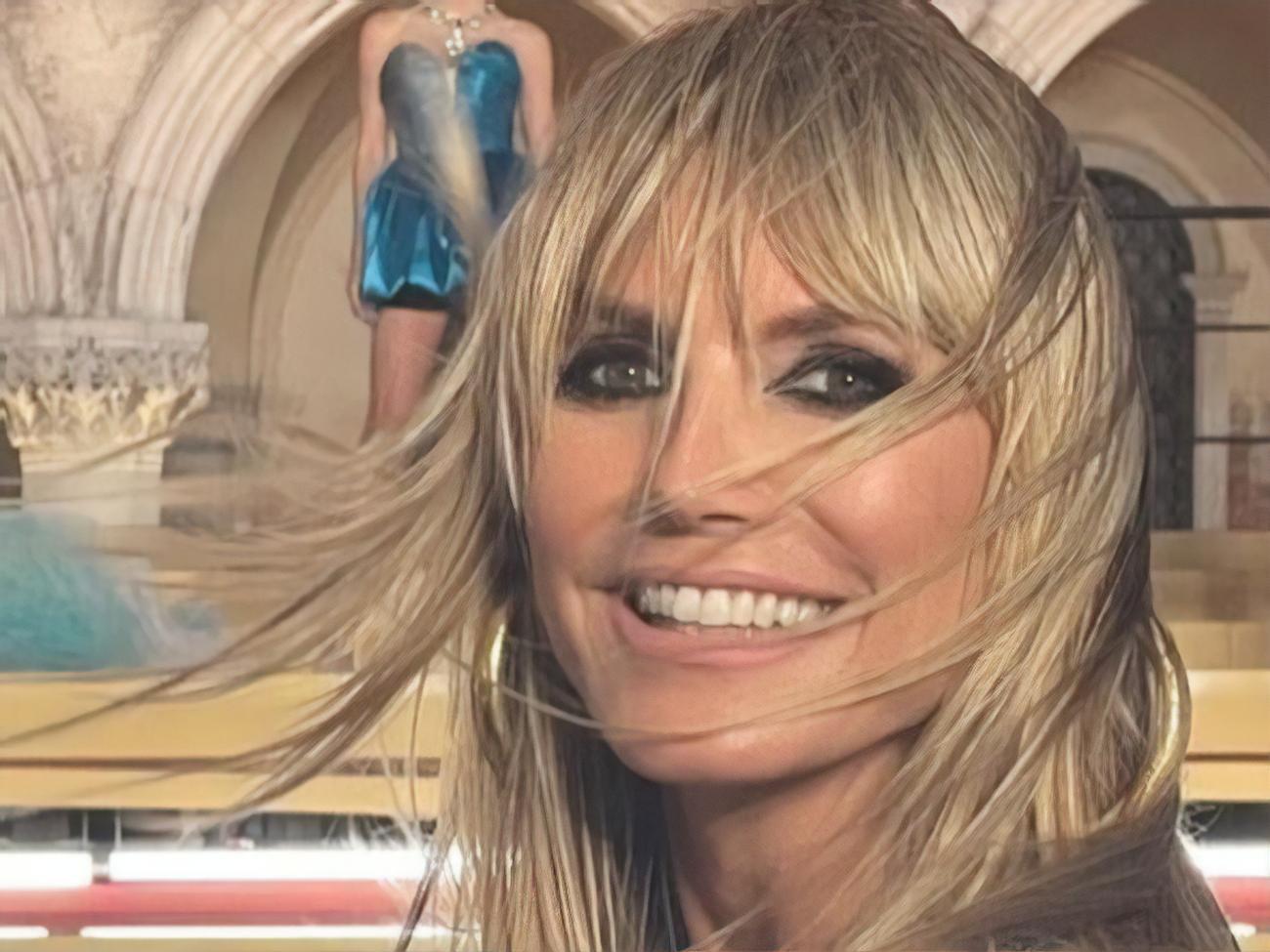 Клум знялася в сукні від Готьє