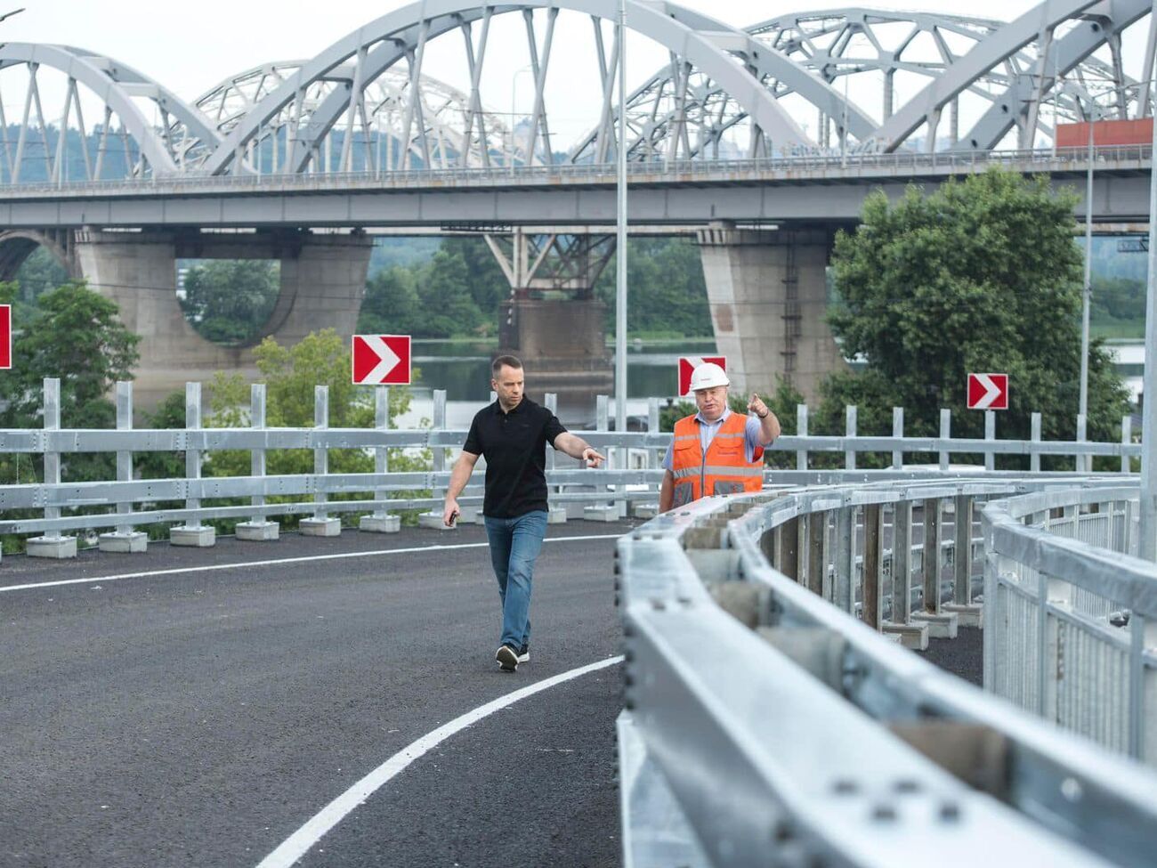 Максим Шкиль:&nbsp;Приглашаю водителей воспользоваться новыми съездами Дарницкого моста и оценить качество работ Autostrada!