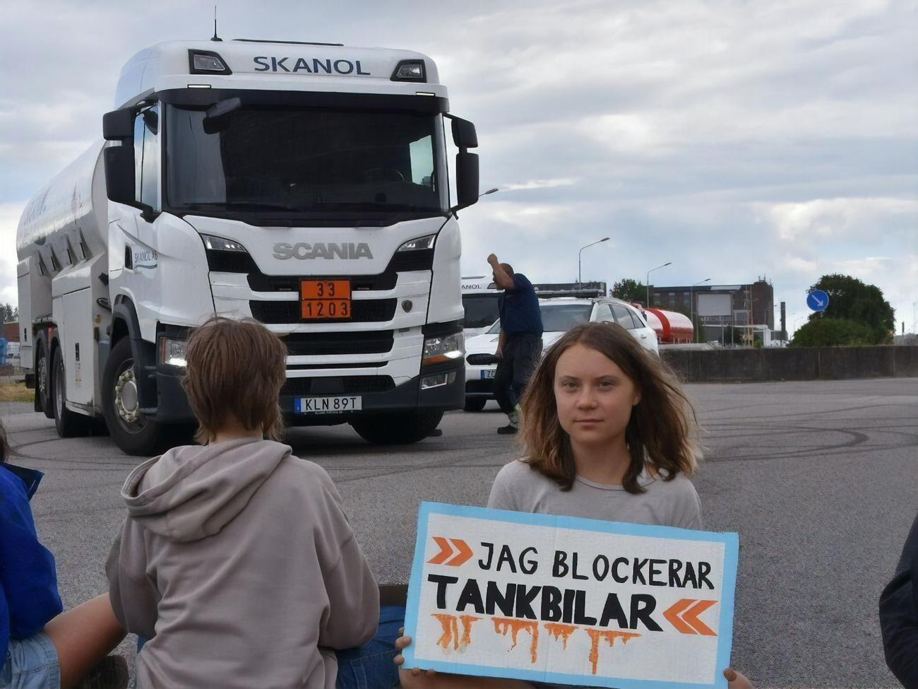 Тунберг выдвинули обвинения из-за акции протеста 19 июня в&nbsp;Мальме